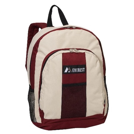 Everest Trading Everest 17 in. Backpack with Front and Side Pockets BP2072-BG
